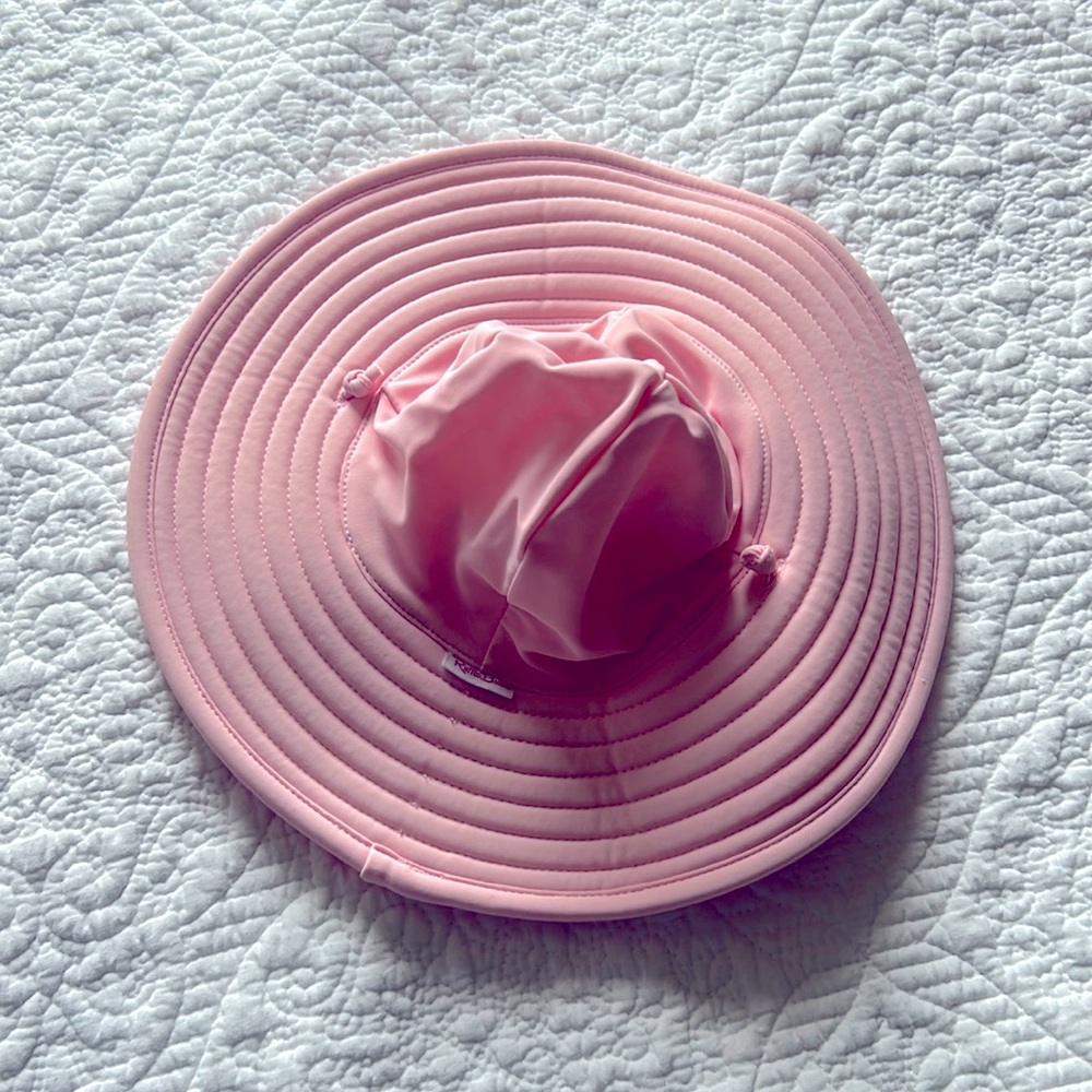 0-12 month swim hat for baby girl Ruffle Butts